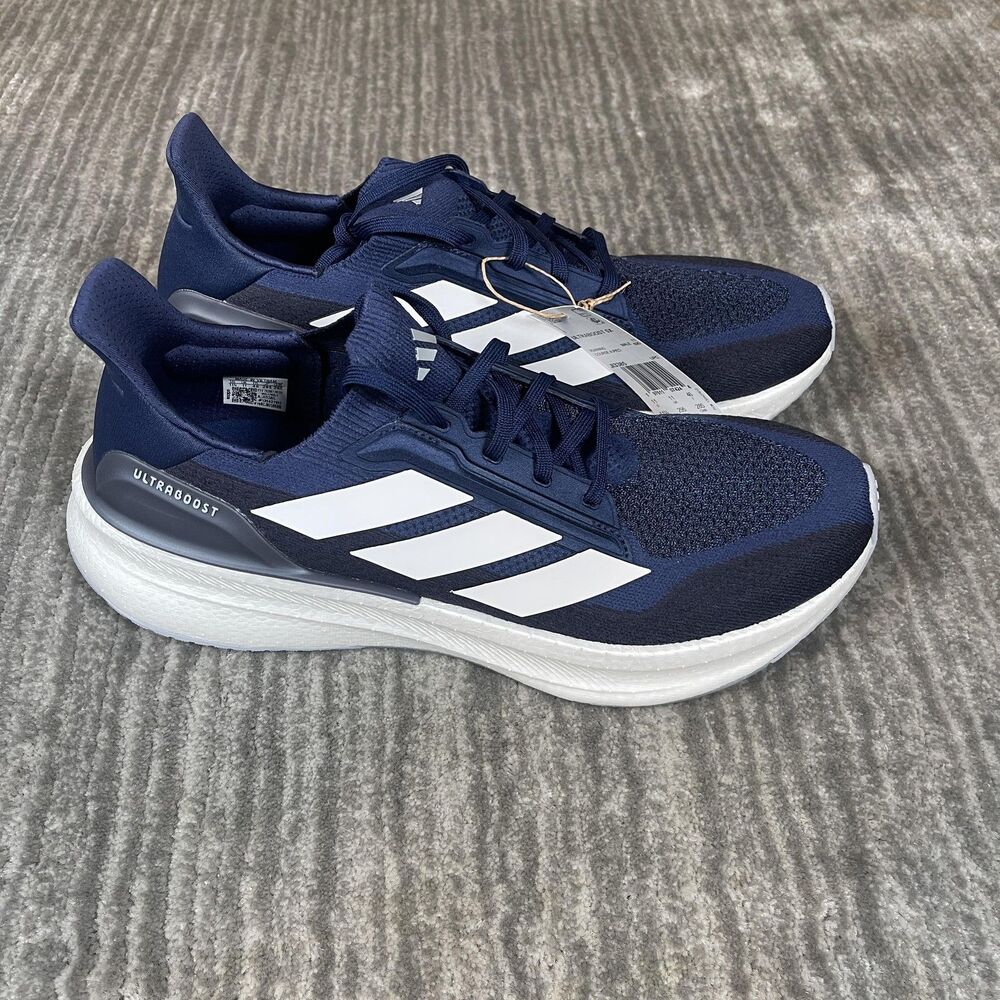 Adidas Ultraboost 5X Shoes Mens Size 11.5 Navy Blue Running Sneakers JI3385